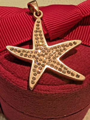 Esprit Seestern Anhänger 925 Silber Zirkonia maritim Damen 7,01g - Bild 1 von 4