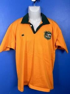 Canterbury Australia Wallabies 1990s Vintage Rugby Shirt Jersey Medium - Picture 1 of 10