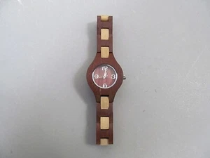 Vintage Coldwater Creek Wooden Watch Japan - BATTERY NEEDS REPLACED - Picture 1 of 5