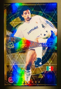 2020 Panini WCCF Footista Legends 1989 Hugo Sanchez Real Madrid refractor card - Picture 1 of 1