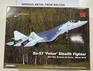 ** HOBBY MASTER AIR POWER SERIES HA6801 SU 57 “FELON” STEALTH FIGHTER 1:72 ** - Picture 1 of 3
