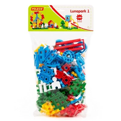 Polesie Set Bausteine Lunapark 1, 148 Teile