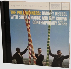 XRCD CD JVCXR-0019-2: Poll Winners - Kessel Manne Brown - 1998 JAPAN OOP SEALED - Picture 1 of 2