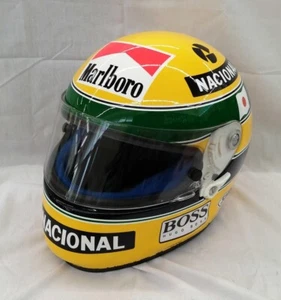 SHOEI Ayrton Senna Replica Helmet – Racing Motorcycle Helmet – Limited Edition – - Picture 1 of 11