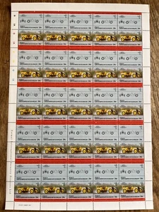 Lot of 13 sheets 1984 CARS Marmon Wasp 50x20c ** BEQUIA Grenadines of St.Vincent - Picture 1 of 2