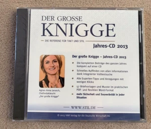 CD: "Der große Knigge" Die Referenz für Takt und Stil Jahres- CD 2013 OVP - Bild 1 von 2