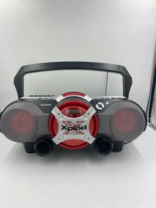 Sony Xplod CFD-G505 Mega Bass AM FM Radio CD Cassette Player Boombox Y2K READ - Picture 1 of 10