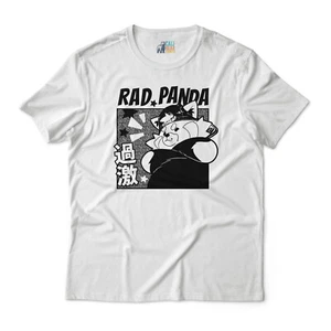 Rad Panda T-Shirt - Graphic Tee - Japanese Style Pop Culture Design - Unisex - Picture 1 of 5