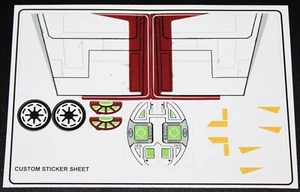 Ersatz Custom Aufkleber für 75021 Replacement Sticker Sheet - Bild 1 von 1