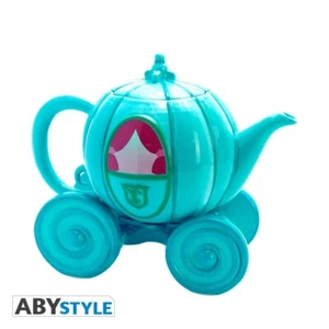 Disney Cenerentola carrozza teiera Cenerentola teiera merch carriage ventaglio zucca - Foto 1 di 4