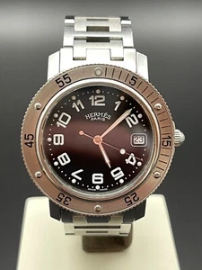 HERMÈS CLIPPER Diver - Ref. CL7.710 - Stahl - Stahlarmband - inklusive Uhrenbox! - Bild 1 von 10