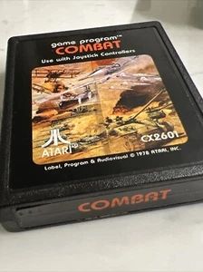 Combat für Atari 2600, nur Patrone, Bildetikett getestet kombinierter Versand - Bild 1 von 1