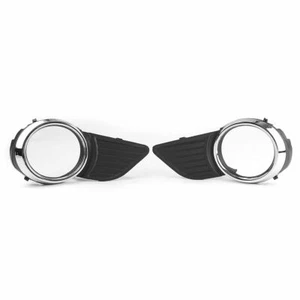 For Toyota Sienna XLE LE 11-17 Chrome Trim ABS Fog Light Grille Bumper Cover - Picture 1 of 10