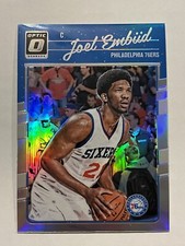 2016-17 Panini Donruss Optic JOEL EMBIID #1 Silver Holo Philadelphia 76ers