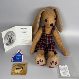 RARE MERRYTHOUGHT POPPET EASTER BUNNY LIMITED ED 8 / 500 MOHAIR RABBIT SU13CW - Picture 1 of 13