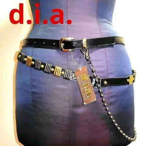 d.i.a. Gold Double-Wrapped Leather Belt Japanese gal Very good condition - Bild 1 von 7