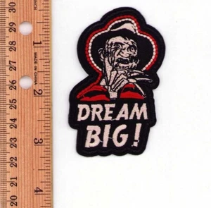 Parche bordado Pesadilla en Elm Street Freddy Krueger (planchar/coser) - ¡Nuevo! - Imagen 1 de 1