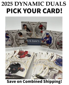 2025 Topps Dynamic Duals - PICK YOUR CARD! #1-50 Save on Combined Shipping! - Picture 1 of 98