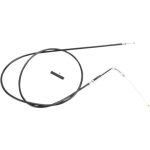 Drag Specialties 50 Inch Black Vinyl Throttle Cable Harley FXSTC FLSTN FXLR XLH - Picture 1 of 1