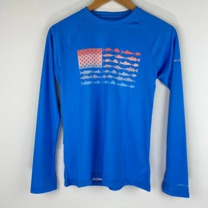 Columbia Women's PFG Tidal Sands Long-Sleeve Graphic Tee. Size XS - Picture 1 of 8