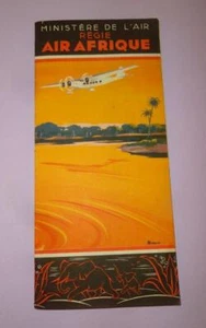 DE COLECCIÓN DIRECCIÓN AÉREA AFRICA MINISTERIO DEL AIRE HORARIO ABRIL 1936 - Imagen 1 de 10
