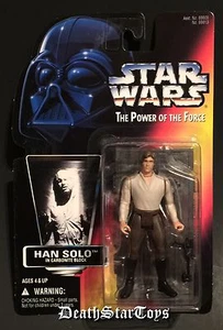 Star Wars POTF2 Han Solo en Bloque de Carbonito Variante de Cámara ESB Boba Fett ROJOJ - Imagen 1 de 2