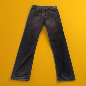 Armani Jeans Mens 34 (W32 L32) Brown Corduroy Regular Straight Trousers - Picture 1 of 11