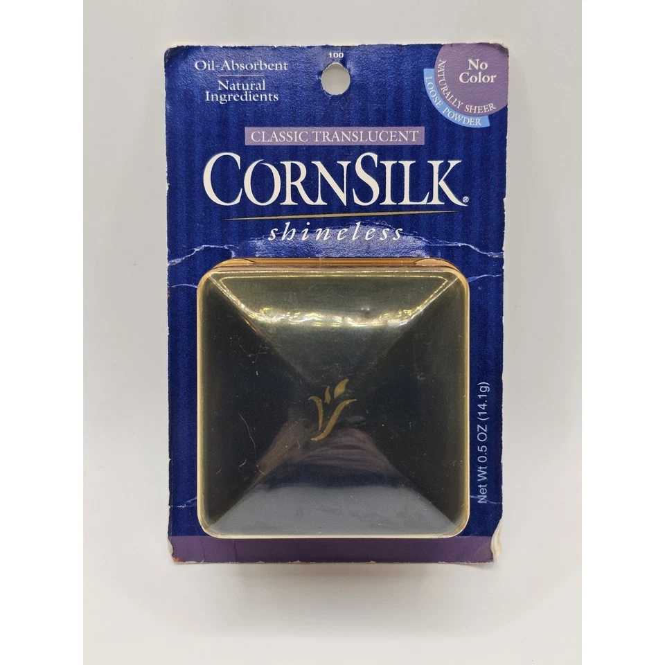 Polvo suelto translúcido clásico de seda de maíz sin color transparente sin brillo 1997 Foto 1 de 4