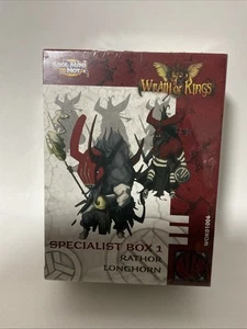 CMON Wrath of Kings House Nasier Specialist Box 1 Rathor Longhorn NEW - Picture 1 of 3