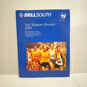 Bellsouth Text Telephone Directory-1996-Atlanta Olympics Cover-Southeast Area - Picture 1 of 9