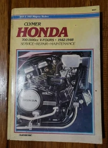 Clymer Honda 700-1100cc V-Fours 1982-1988 M327 Repair Manual Fifth Edition 1992 - Picture 1 of 12