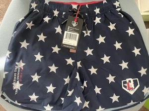 Baseball Lifestyle 101 Pro Series Freedom Shorts Size Youth Medium - Picture 1 of 6