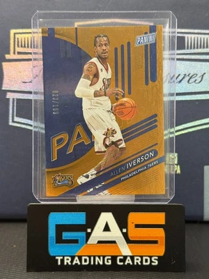 2024 Panini National Convention - Allen Iverson #41 Orange /199 - Image 1 of 2