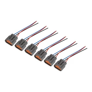 6x Ignition Coil Plug Connector Wire fit for Mitsubishi 2.4L Eclipse Galant - Picture 1 of 4