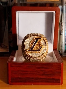 2020 NBA Championship Ring w/box LeBron James Los Angeles Lakers #23 - Picture 1 of 5
