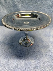 Cavalier Chromeware von Natural Silver Raised Hors d’oeuvre Tablett E535 RAR - Bild 1 von 11