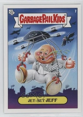 2019 Topps Garbage Pail Kids: 2019 Was the Worst Jet-Set Jeff #7 - Image 1 of 3