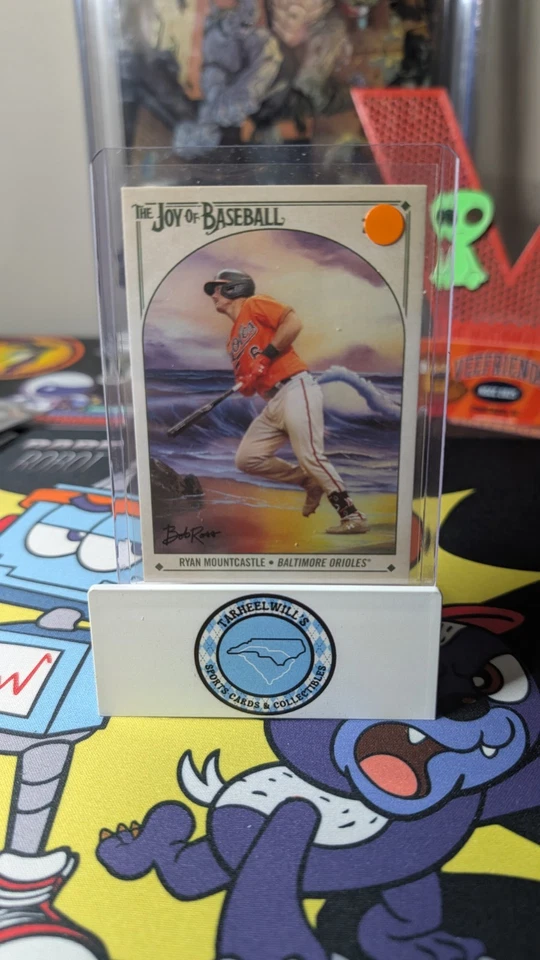 2023 Topps X Bob Ross The Joy of Baseball - Ryan Mountcastle #74 - Image 1 of 1