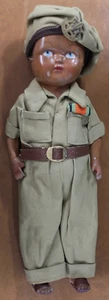 Rare Israeli Military IDF 1950's Male Doll in Full Uniform 11" Tall - Picture 1 of 2