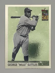 George Mule Suttles 2001 Topps Chrome What Could Have Been #WCB8 American Giants - Picture 1 of 2
