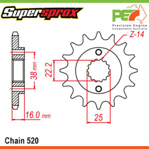 New SUPERSPROX Front & Rear Sprocket Kit For DUCATI 600 MONSTER 600cc