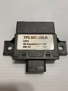 POESCHE ENGINE SOUND CONTROL UNIT SOUNDACTUATOR 7P5907159D - Picture 1 of 1