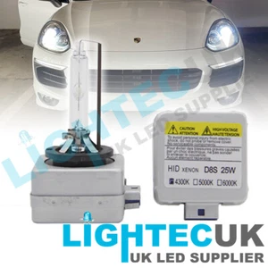 2x D8S HID Xenon Bulbs For Porsche Cayenne 958 OEM 25w Headlight Lamp 66548 UK - Picture 1 of 8