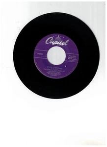 Jo Stafford CHRISTMAS 45 (Capitol F90042) White Christmas/Silent Night - Picture 1 of 2