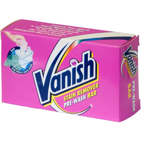 VANISH laundry Bar Soap for stubborn stains -1 ct.-75g- -FREE SHIPPING