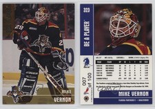 1999-00 ITG Be A Player Memorabilia Gold /100 Mike Vernon #323 HOF