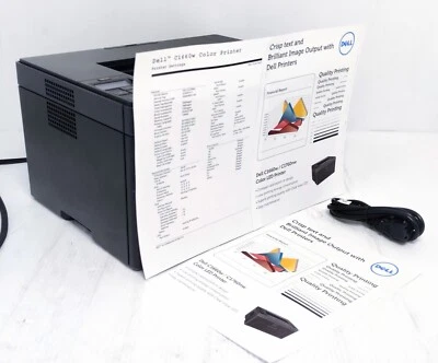 DELL c1660w Color Laser printer 356 Page Count Only  - Image 1 of 4