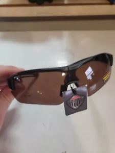 Road Warrior sunglasses RW7268 satin black frame/ high def driving lens - Picture 1 of 3