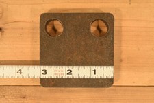 AR500 1/2" Steel Shooting Target 3" Square