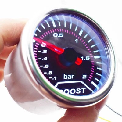 Ø52mm Ladedruck Messer Anzeige Zusatz Instrumente Turbo Boost Gauge LED Digital - Bild 1 von 4